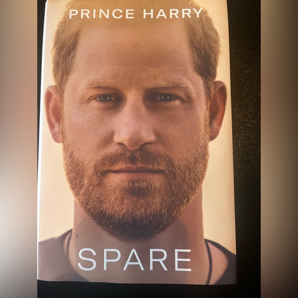 Prince Harry, Spare.  Hardback Book